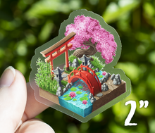 Load image into Gallery viewer, Japanese Zen Garden Vinyl Sticker