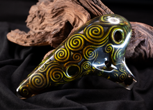 Load image into Gallery viewer, Alto C Ocarina - Handmade Resin 12 Hole AC Ocarina - Metallic Swirls #004
