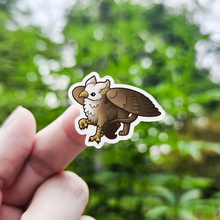 Load image into Gallery viewer, Vinyl sticker - Tiny Gryphon - 1&quot; x 1.25&quot;

