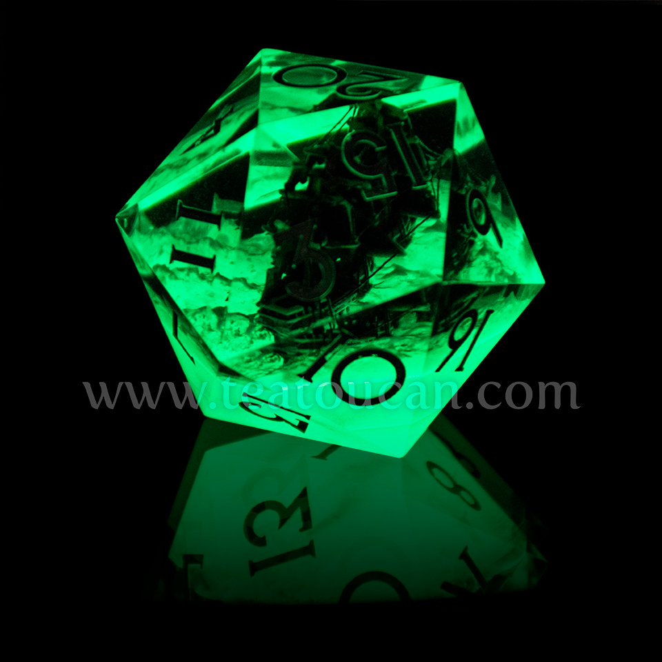 Giant D20 Mold - Silicone Mold for Diorama Dice - 40mm d20 Mold – TeaToucan